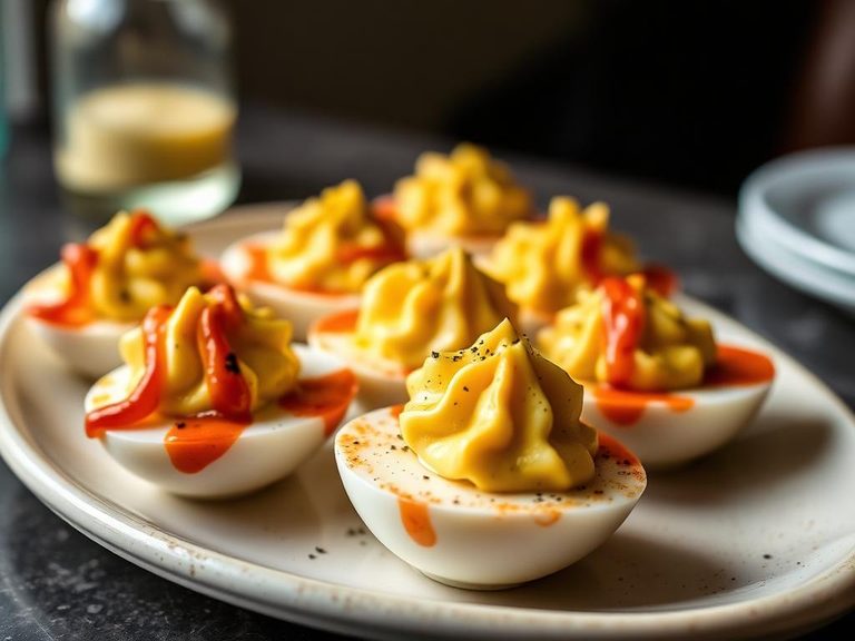 Smoky Deviled Eggs