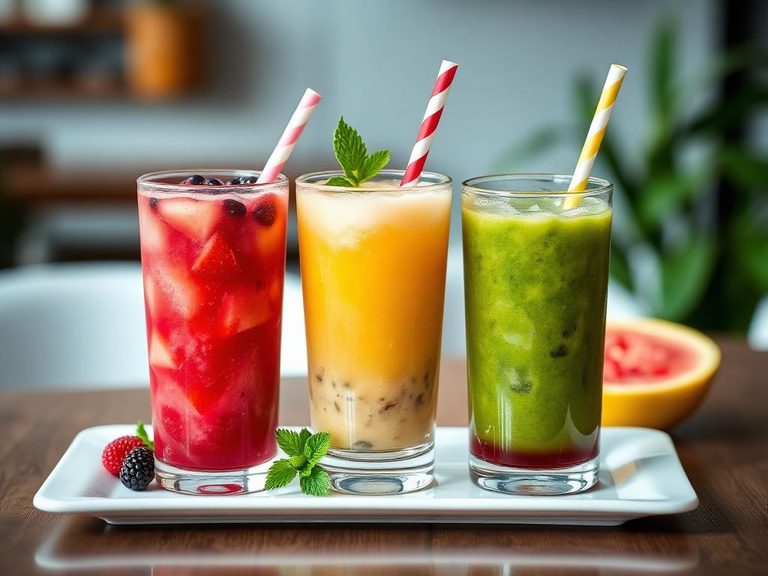 Smoothies and agua fresca