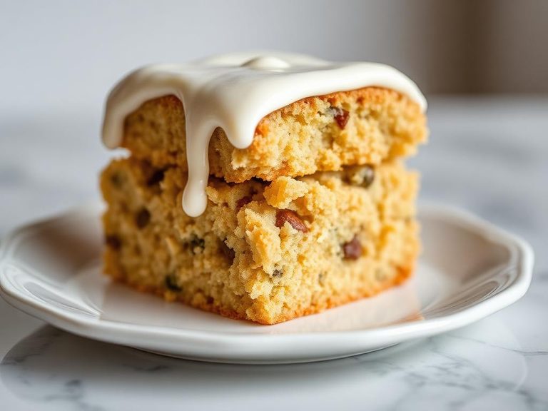 Snack Cake with White Icing