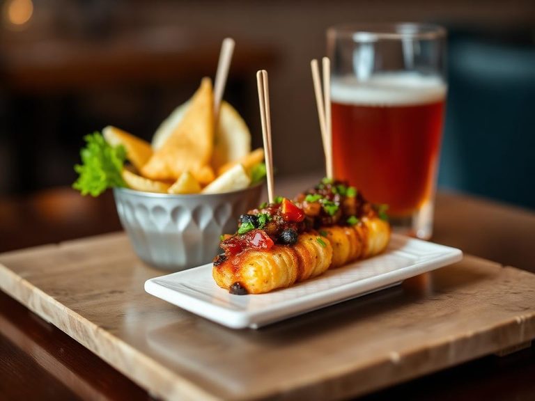 Snack for beer or cocktails