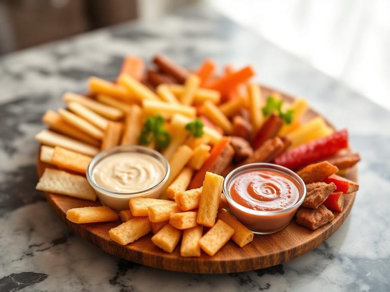 Snack Platters with Dips
