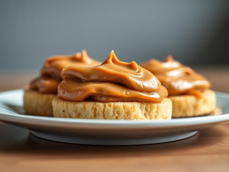 Snack with peanut butter