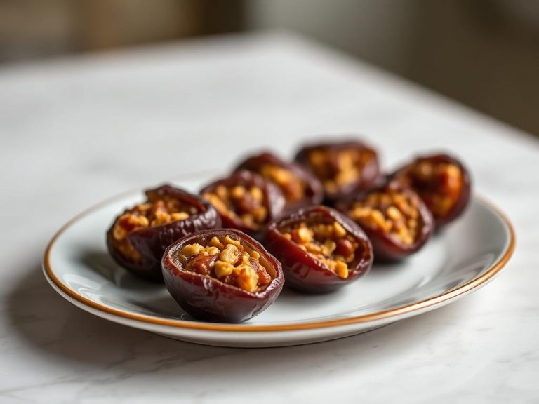 Snickers Stuffed Dates