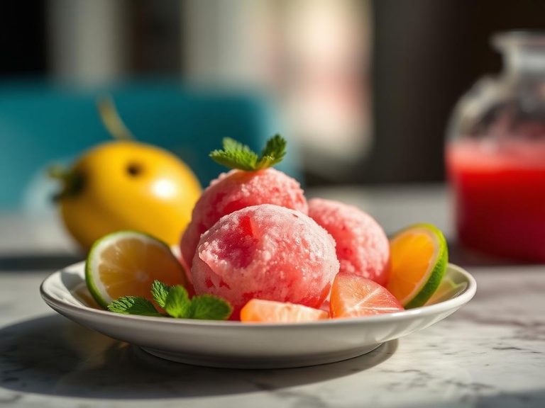 SoBe Sorbet (churned into a frozen dessert)