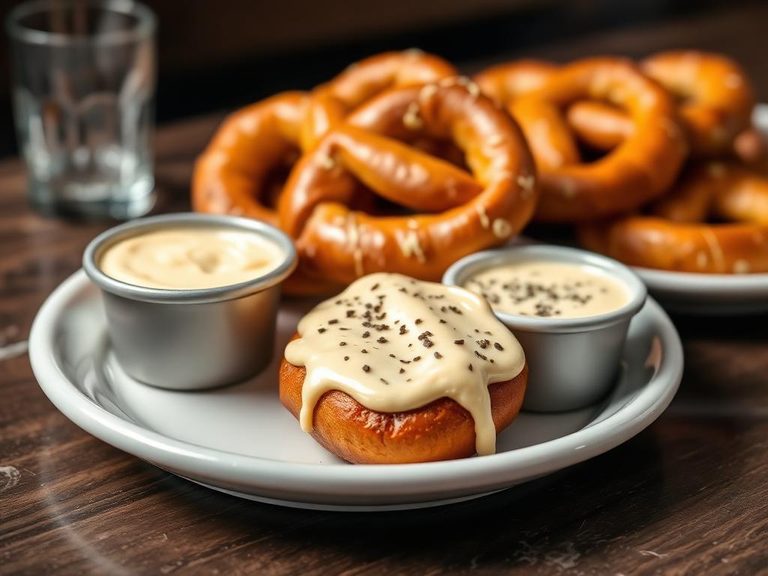Soft Pretzels with Beer Cheese Dip