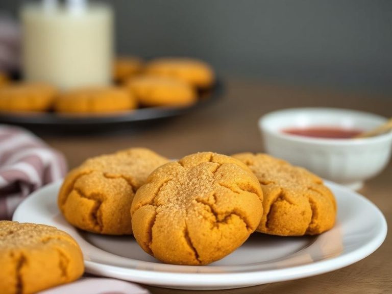 Soft Pumpkin Snickerdoodles