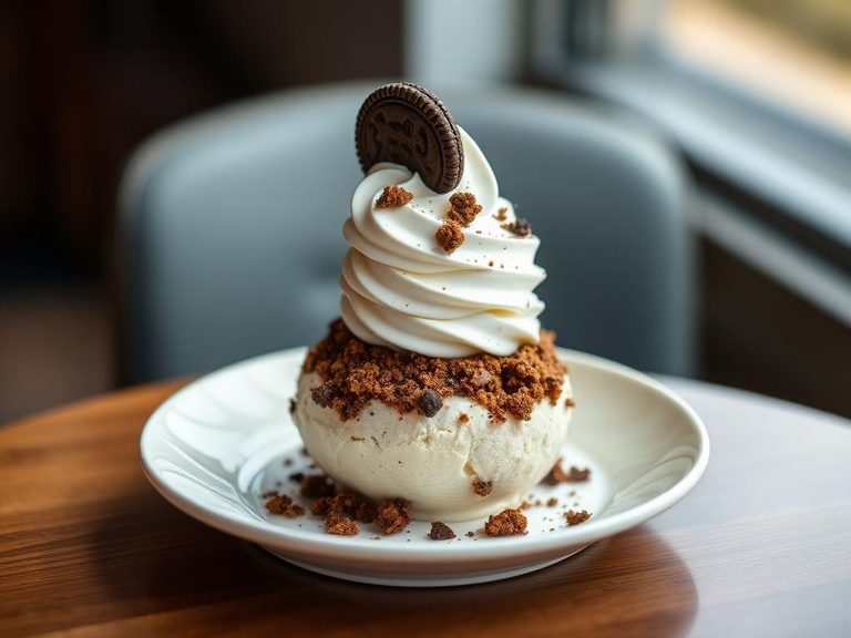 Soft Serve Sundae with Cookie Crumble