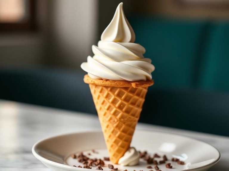 Soft-Serve Swirl Cone