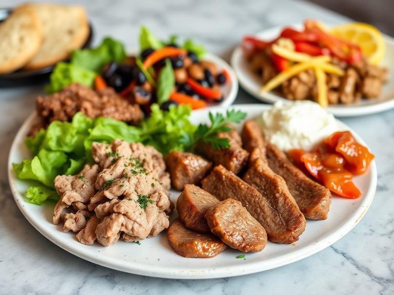 Some meat spreads