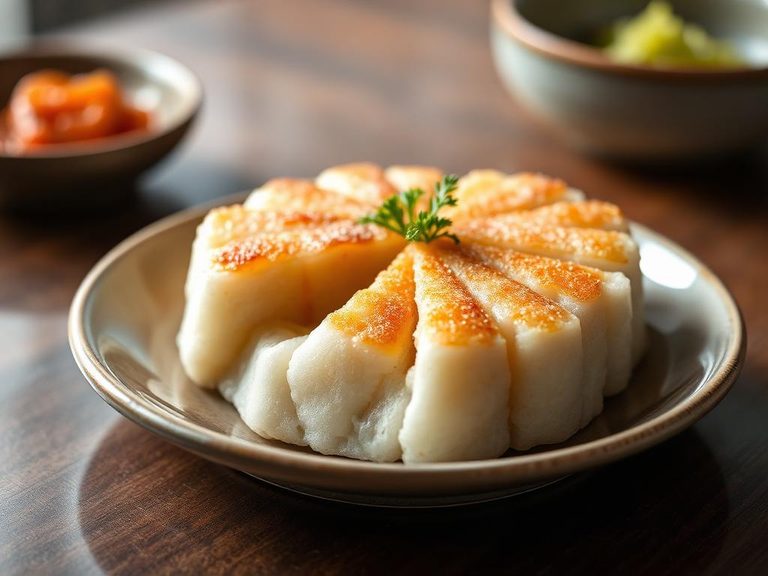 Songpyeon (Korean Half-Moon Rice Cake)