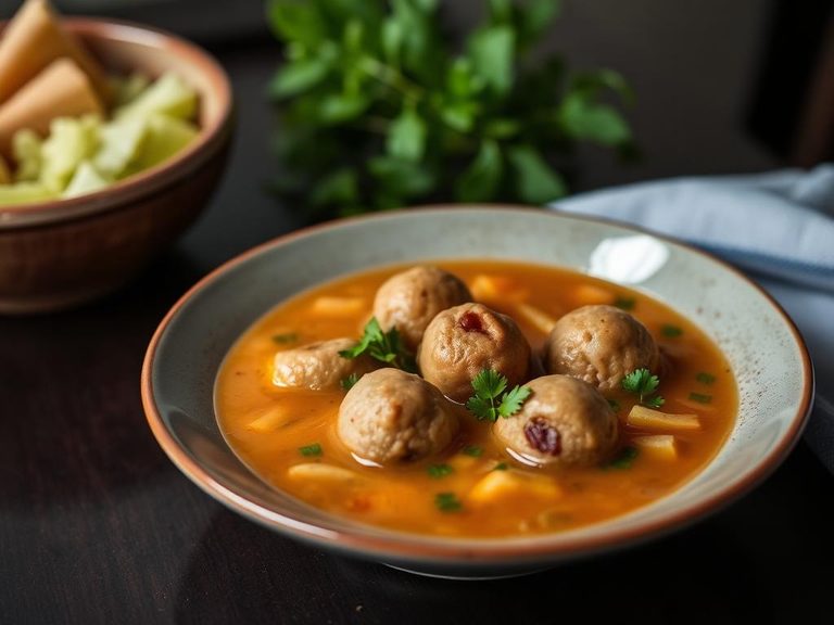 Sopa de Albondigas