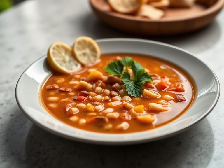 Sopa de Feijão (Brazilian bean soup)