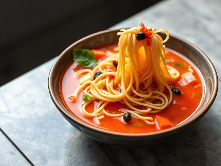 Sopa de fideo (noodle soup)