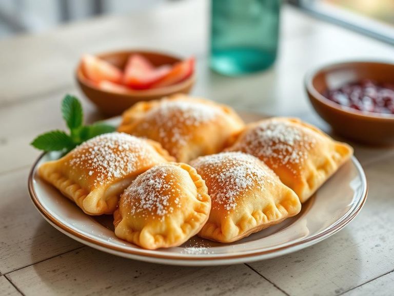 Sopaipillas as a dessert base