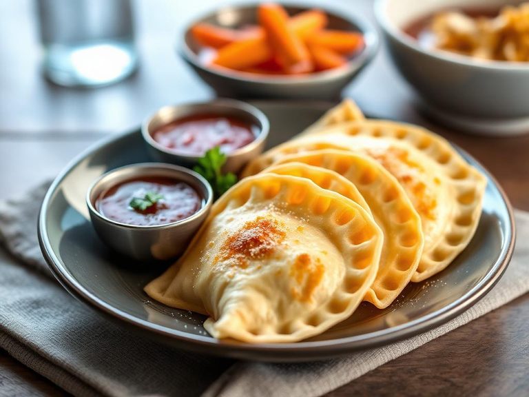 Sopaipillas con pebre