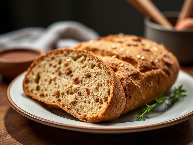 Sorghum-based bread (gluten-free alternative)