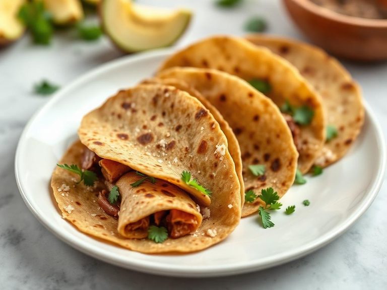 Sorghum-based tortillas (Mexican or Southwestern US)