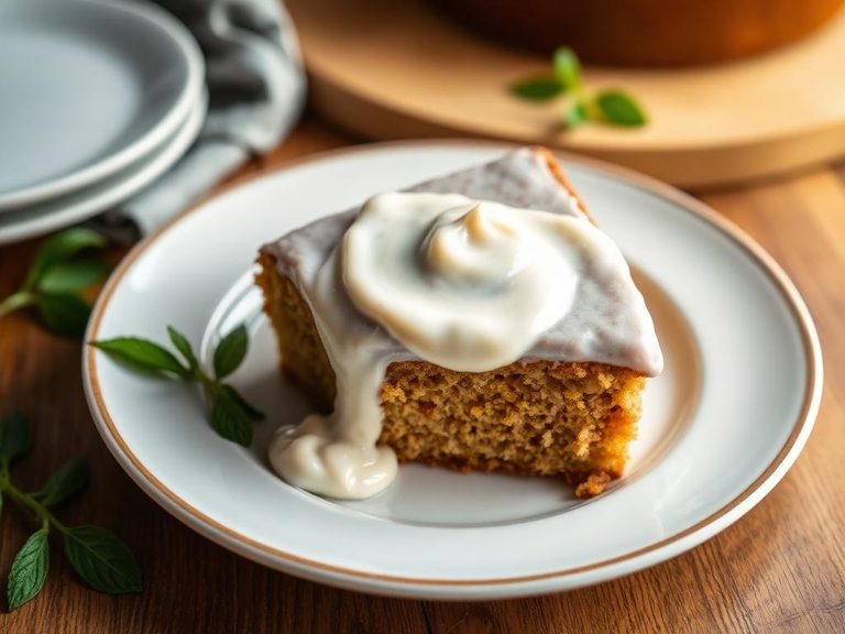 Sorghum cake frosting