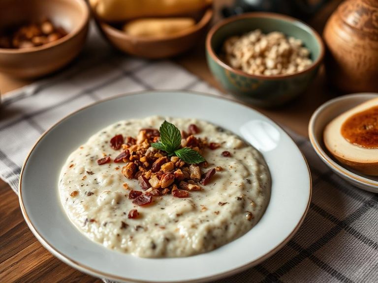 Sorghum Porridge (a warm breakfast staple in many African countries)