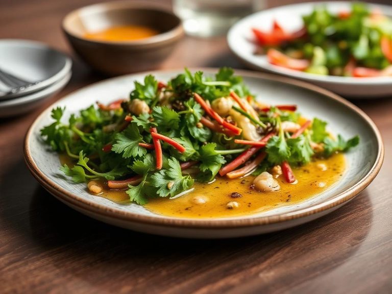 Sorghum vinaigrette