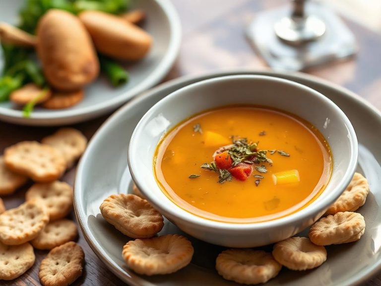 Soup and Oyster Crackers