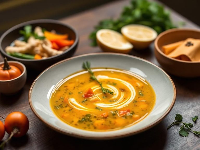 Soup base for quick vegetable soups