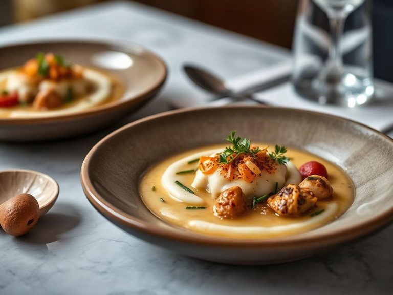 Soup garnish