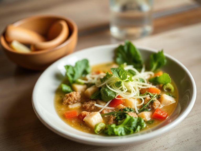Soup or salad topper