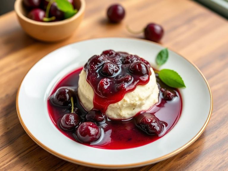Sour Cherry Compote