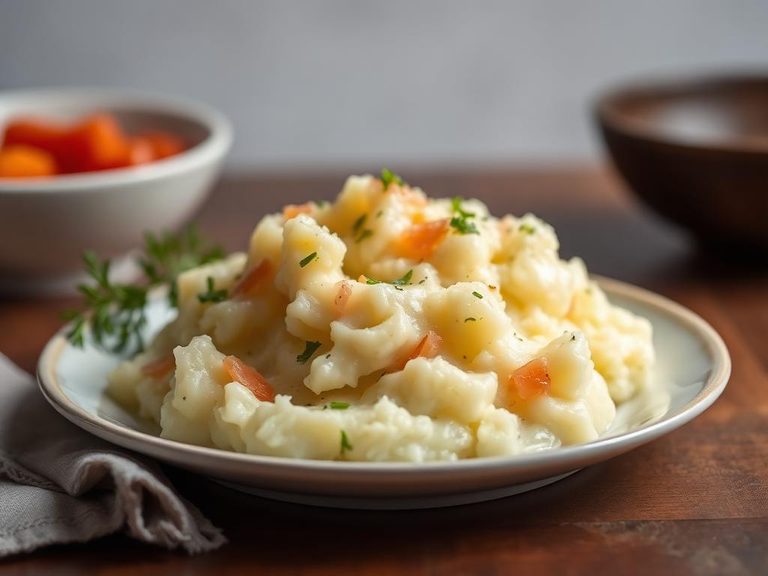 Sour Cream and Onion Mashed Potatoes