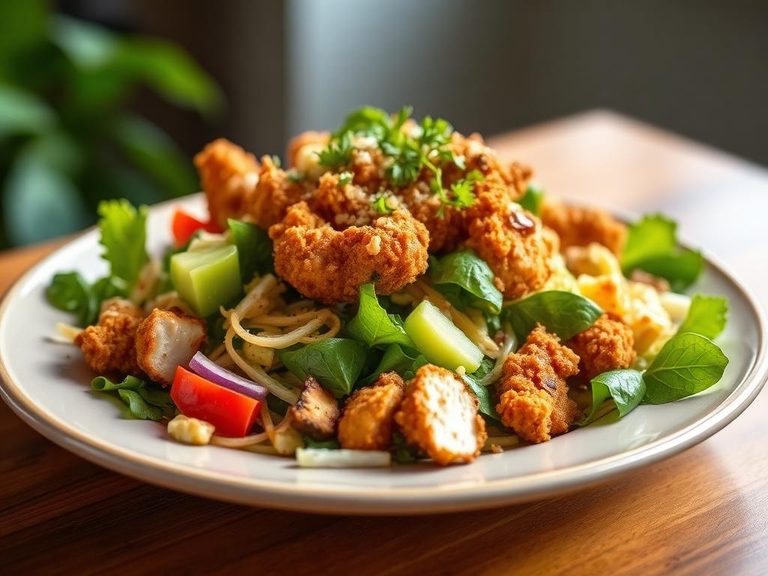 Southern Fried Chicken Salad