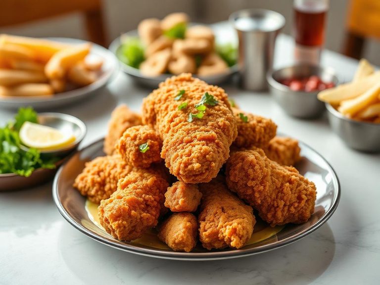 Southern Fried Fish Platter