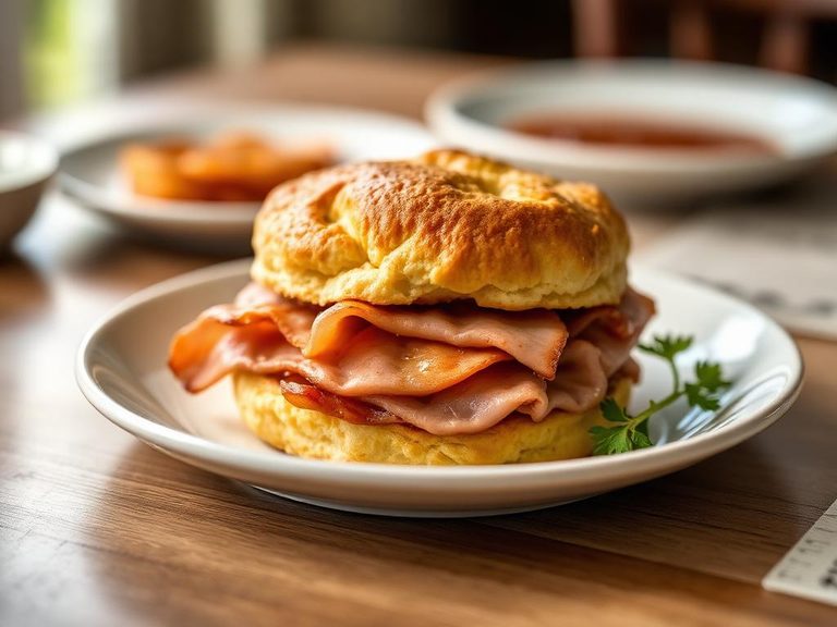 Southern Ham Biscuit