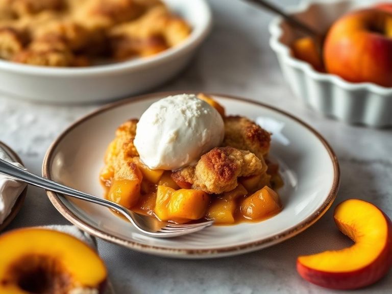 Southern Peach Cobbler
