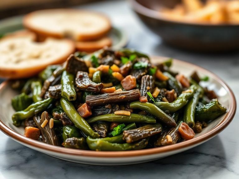 Southern-style braised greens