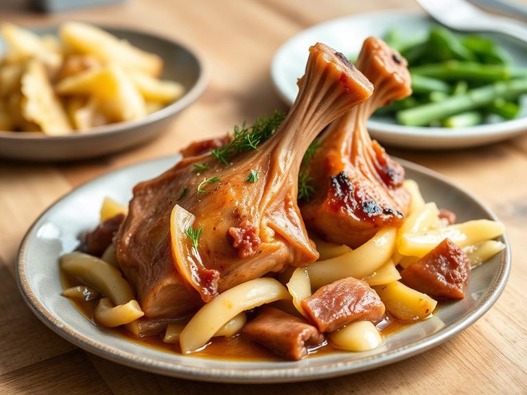 Southern-style Cabbage and Ham Hocks
