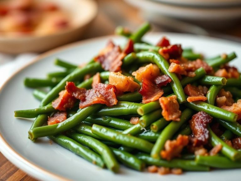 Southern-style Green Beans with Bacon