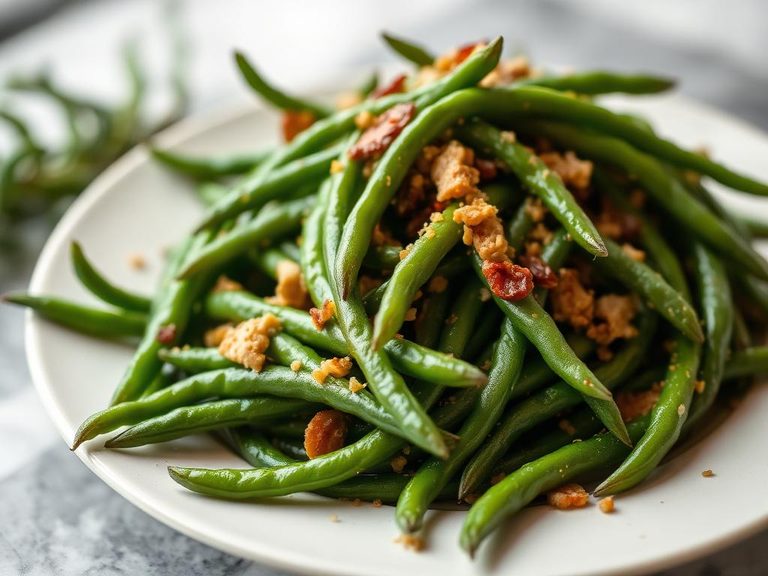 Southern-style string beans