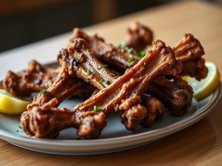 Southern US Fried Neck Bones