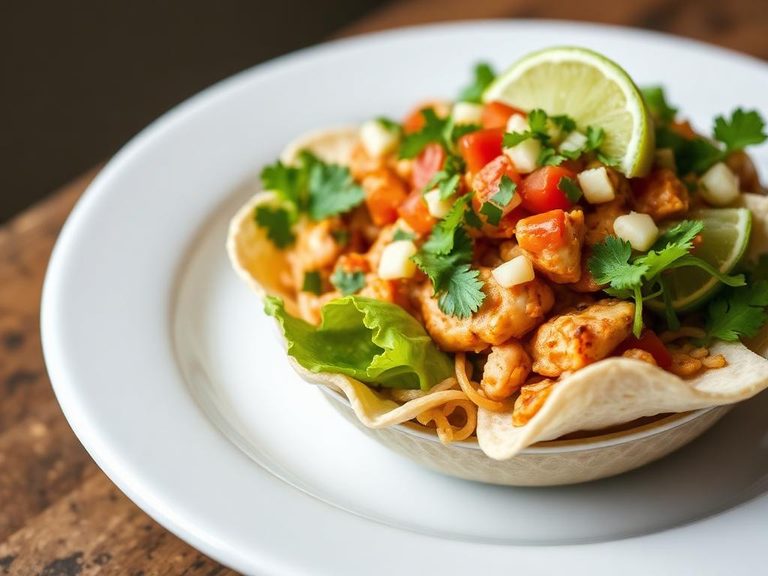 Southwest Chicken Burrito Bowl (variation)