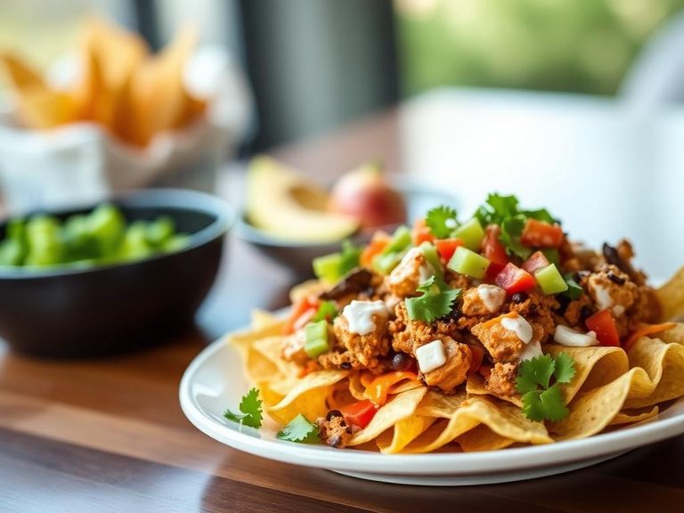 Southwest Chicken Nachos