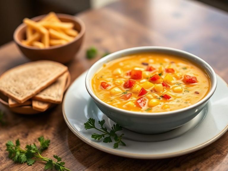 Southwest Corn and Pepper Chowder