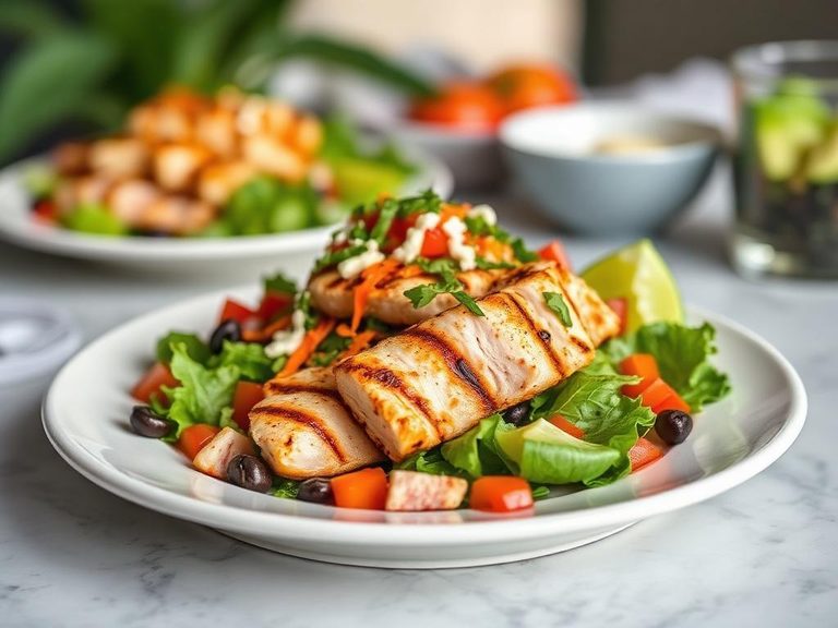 Southwest Grilled Chicken Salad