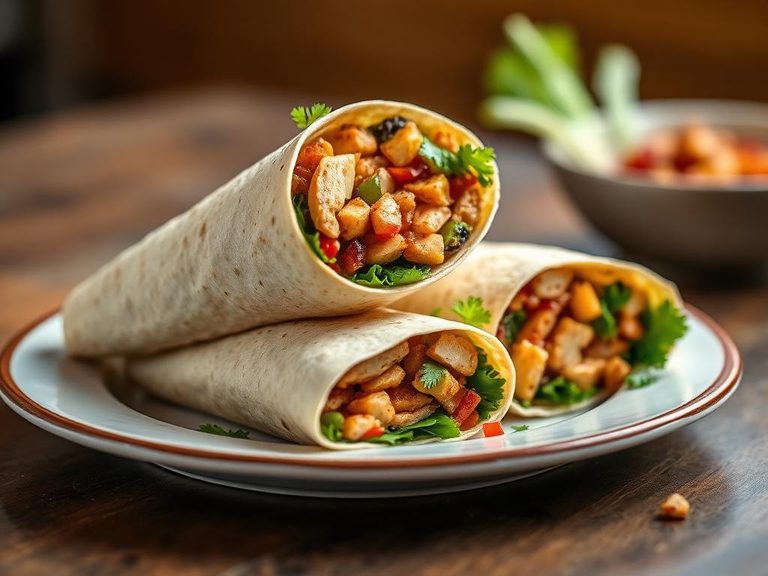 Southwestern Chicken Wrap