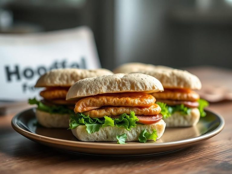Soy bread sandwiches