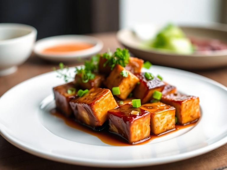 Soy-Glazed Tofu