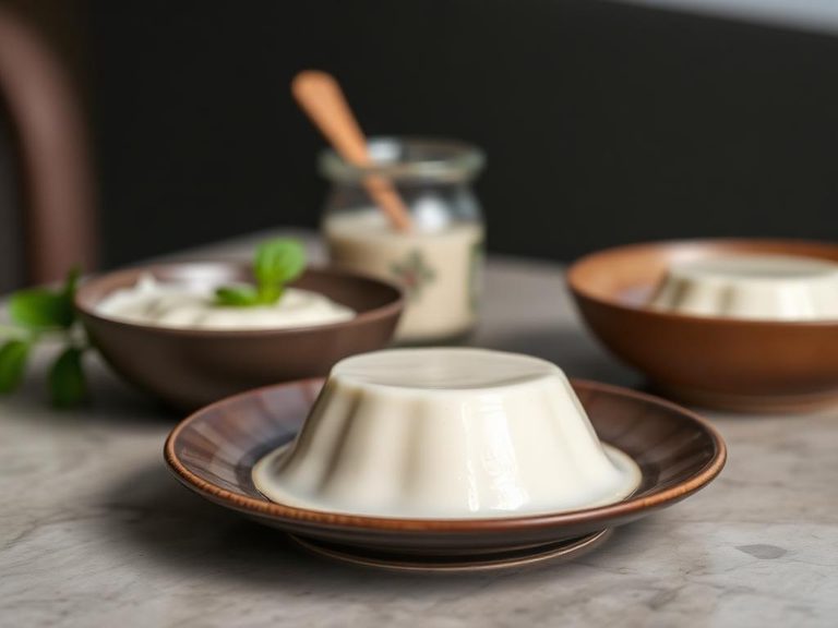 Soy Milk and Tofu Pudding