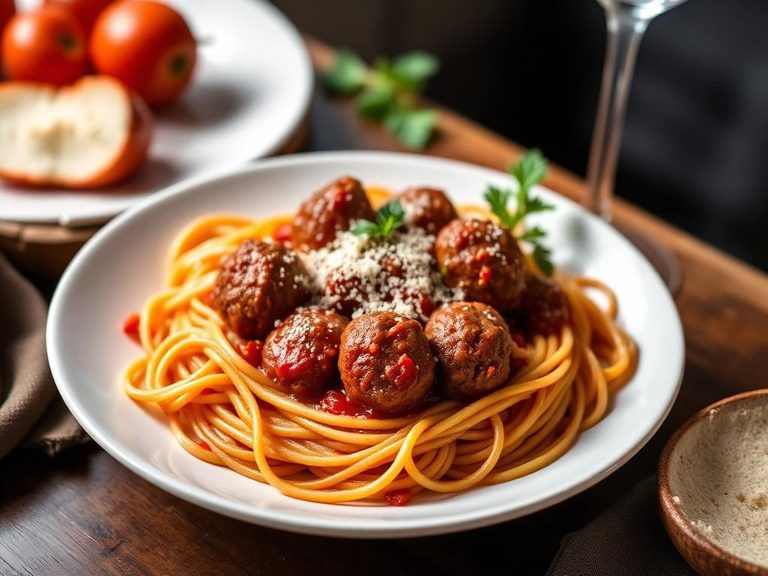 Spaghetti and Meatballs