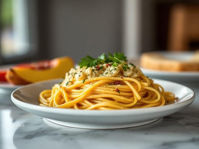 Spaghetti Squash Carbonara