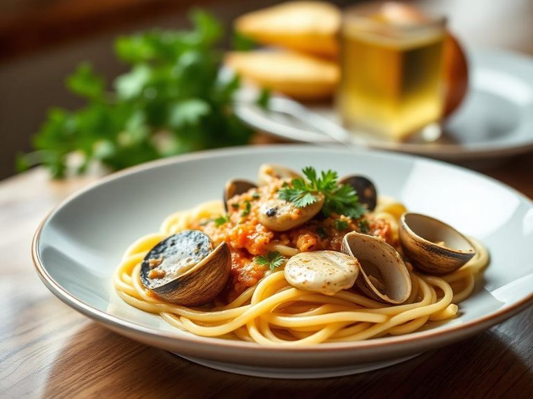 Spaghetti with Clam Sauce